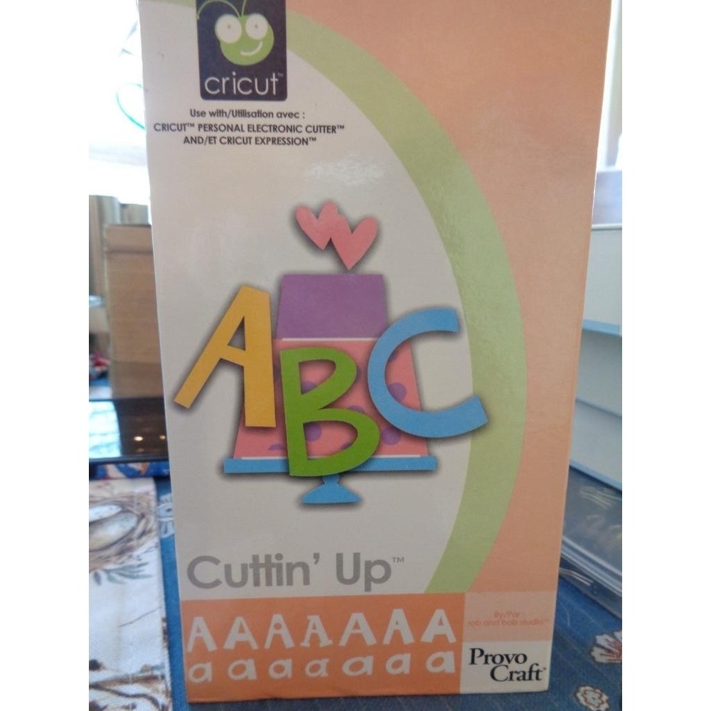 Cricut Die Cut Cartridge CUTTIN' UP Scrapbooking